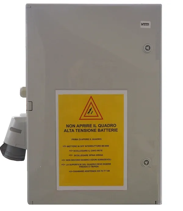 Armadio batterie soccorritore pompa sommersa 1500W