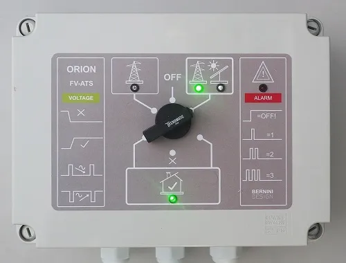 Commutatore Fotovoltaico AUTO da RETE